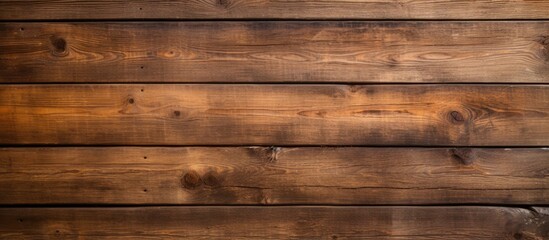 Rustic Wooden Wall Featuring Intricate Brown Wood Texture Patterns