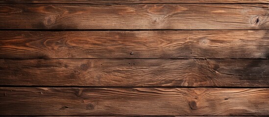 Fototapeta premium Rustic Wooden Wall with a Rich Brown Wood Texture in a Warm and Cozy Setting