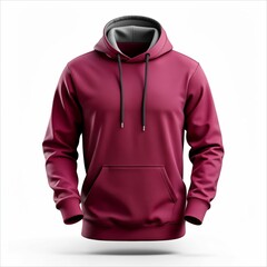 red jacket on a white background