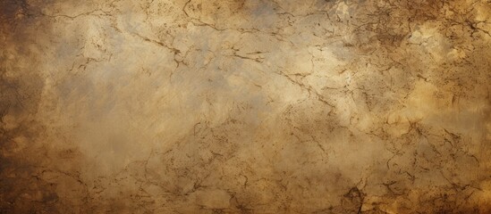 A crumpled bronze texture forms the base of this vintage scratched grunge background,