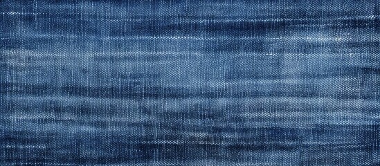 A close-up view of a dark blue background with a rough texture, resembling denim fabric. The texture is visible, creating visual interest and depth.