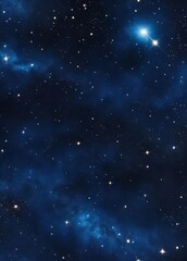 Night sky universe with stars, nebula and galaxy