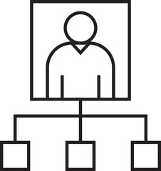 Hierarchy Chart Icon
