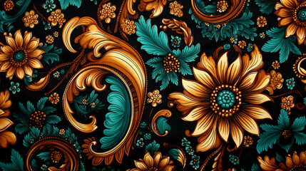 background with flowers