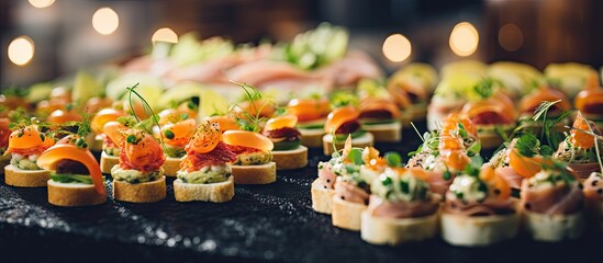 A Platter of Appetizers with Various Types of Appetizers