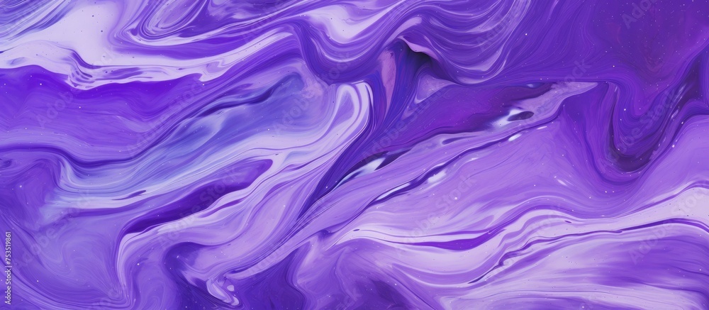 Canvas Prints Abstract Purple Marble Pattern