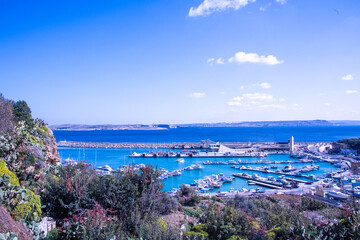 The beautiful port of Mgarr on Gozo Island, Malta