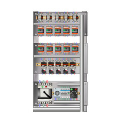 Electrical Panel With magnetic contactor 