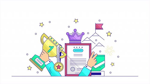 HR And Team Explainers motion graphics pack offers a suite of animated scenes perfect for HR presentations, team introductions, or company promotional materials. 4K resolution and alpha channel

