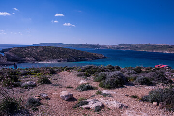 The magical Blue Lagoon, Comino island, Malta