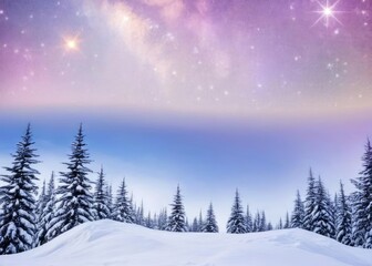 Fototapeta premium winter space of snow background