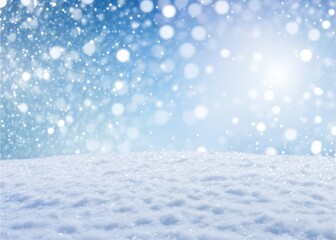 winter space of snow background