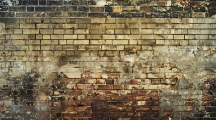 Grungy urban brick wall texture.