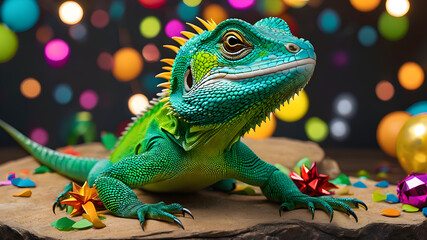 Obraz premium Lizard