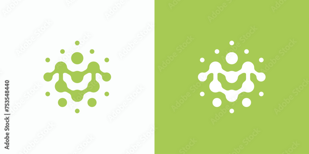 Aufkleber turtle shape technology point connection vector logo design with modern, simple, clean and abstract 