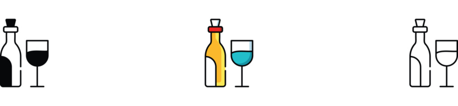 food and deleviry icon outline color icon 