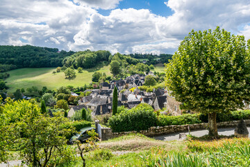 Turenne, village médiéval, est une commune française en Corrèze et région Nouvelle-Aquitaine, France.	
