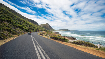 Küstenstraße in Südafrika