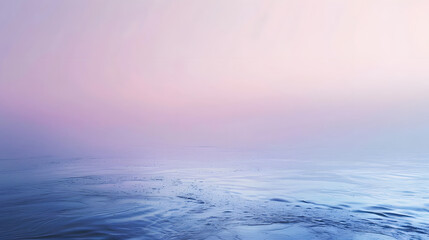 Obraz premium Arctic Dawn Gradient from Icy Blue to Soft Lavender