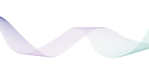 Abstract blend wave lines and technology background. Background lines wave abstract stripe design. White background, mesh abstract, vector gradient line soft blend.