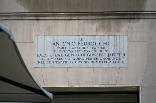 Pedrocchi historic caf&eacute; and museum in Padua, Italy