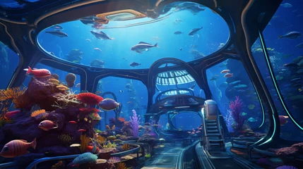  Futuristic underwater exploration adventure © Cedar