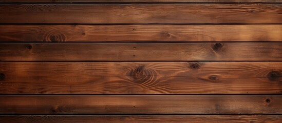 Naklejka premium Brown Wooden Texture Background