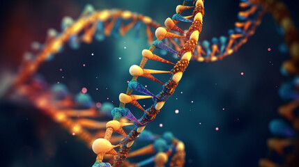 Genetic bioenhancements evolve biology    . - obrazy, fototapety, plakaty