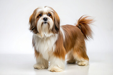 shih tzu dog portrait