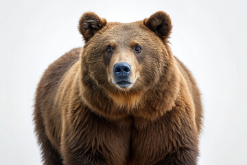 Fototapeta premium brown bear isolated