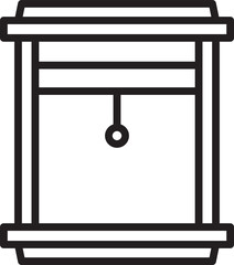 Window Icon Line Art