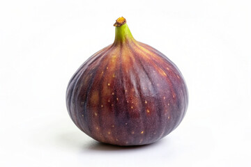 fresh figs isolated on white background