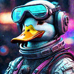 A Duck Astronaut: Duckstronaut