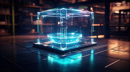 Holographic teleportation devices