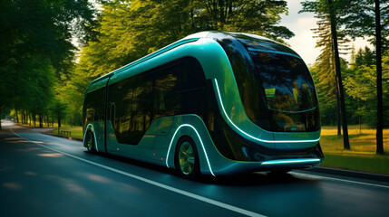 Hydrogen powered buses roll transportation