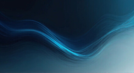 Technology concept abstract blue wave background.