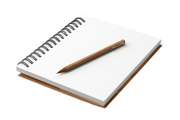 A pen and notebook for writing notes or ideas