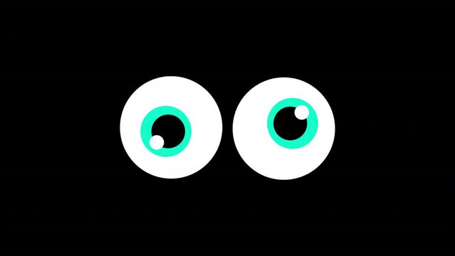 Eye Animation HD On Alpha