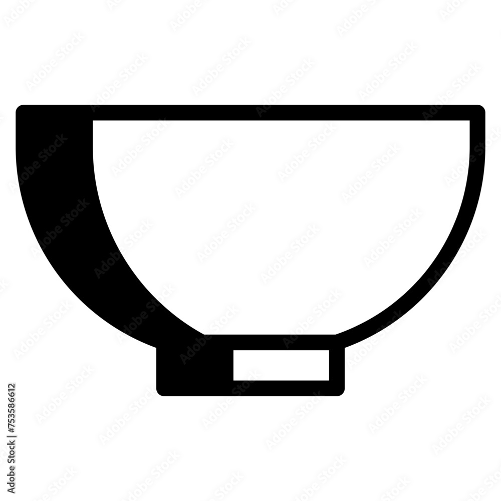 Canvas Prints bowl icon