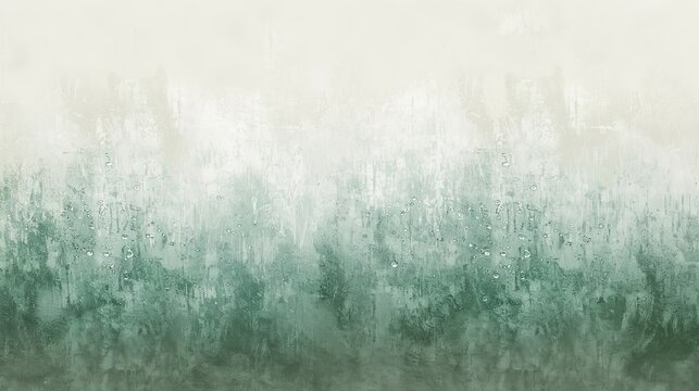 Forest Mist - A gradient from emerald green to foggy white, capturing the essence of a misty forest morning, with a slight dewdrop texture.
