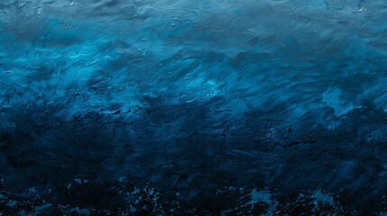 Fototapeta na wymiar Oceanic Depths - A gradient from deep ocean blue to mysterious abyss black, evoking the ocean's depths, with a slightly shimmering, scaled texture. 