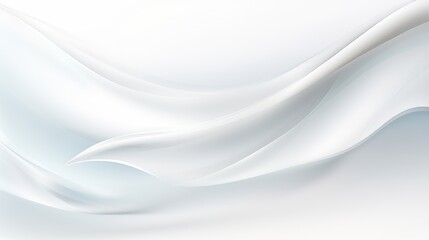 Serene white abstract minimalist delicate magical background with soft ethereal glow