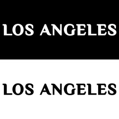 Los Angeles collection could be particularly interesting if you're working on projects related to travel, tourism, or cultural themes. Los Angeles text design. Perfect for t-shirt design, ect.