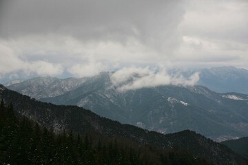 겨울산