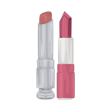 Illustration of lipstick 