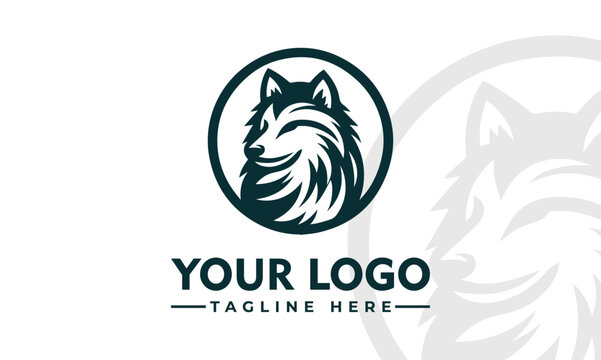 Vintage Wolf Logo Vector Design - Unique and Impactful for Business Identity