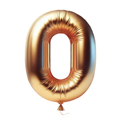 Gold balloon number zero