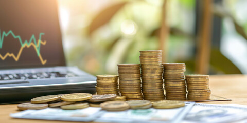 coins business concept
