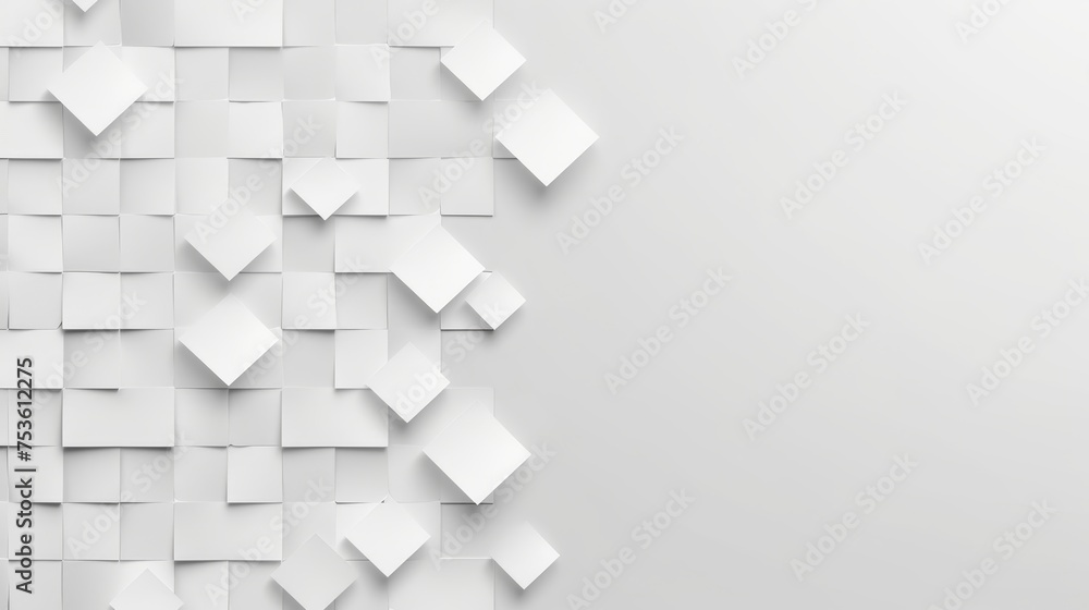 Poster dynamic 3d business concept background with ample space for customizable text placement.