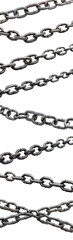 Obraz premium chain set png. set of metal chains isolated. Chain PNG . stainless steel chain isolated. Metal chain PNG. Iron chain. Chrome chain PNG. Chain top view png. chain flat lay png